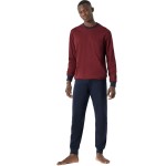 Schiesser Essential Nightwear Pyjamas Crew Neck