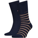 2-Pakuj Tommy Hilfiger Men Breton Sport Stripe Sock