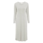 Damella Bamboo Plain Long Sleeve Nightdress 