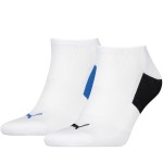 2-Pakuj Puma Men Logo Block Sneaker Socks