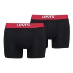 2-Pak Levis Men Solid Basic Boxer Brief