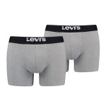 2-Pak Levis Men Solid Basic Boxer Brief