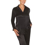 Lady Avenue Pure Silk Basic Pyjamas