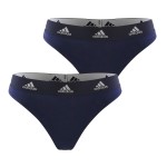 2-Pack Adidas Underwear Brazilian Thong