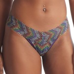 2-stuks verpakking Hanky Panky Printed Low Rise Thong 