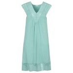 Damella Viscose Plain Sleeveless Nightdress CL2