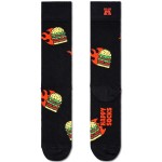 2-Pack Happy Socks Flaming Burger Sock  