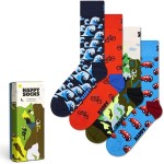 4-Pakning Happy Socks Out And About Socks Gift Set