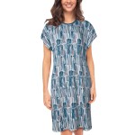 Lady Avenue Soft Bamboo Big Shirt W Shortsleeve