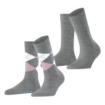 2-Pakuotė Burlington Everyday Mix Women Socks