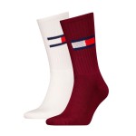 2-Pak Tommy Men Uni TJ Flag Socks