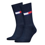 2-Pak Tommy Men Uni TJ Flag Socks