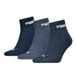 3-er-Pack Puma Unisex New Generation Cushioned Quarter Sock