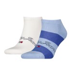 2-stuks verpakking Tommy Hilfiger Rugby Sneaker Socks