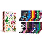 24-er-Pack Happy Socks Advent Calendar Socks Gift Set