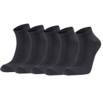 5-Pak Seger Low Cotton Socks