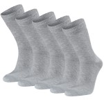 5-Pak Seger Basic Cotton Socks