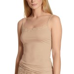 Calida Natural Comfort Lace Spaghetti Top