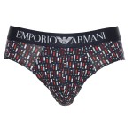 2-stuks verpakking Armani Cotton Stretch Print Briefs