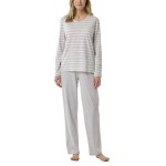 Schiesser Women Straight Leg Long Pyjama