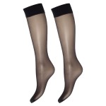 2-Pak Decoy Soft Lux 15 DEN Knee-high Socks