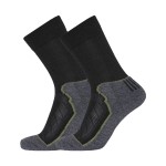 2-Pakning Dovre Organic Wool Terry Crew Socks