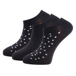 3-Pakning Trofe Cotton Dot Sneaker Socks