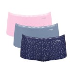 3-stuks verpakking Sloggi GO Crush Hipster Shorts