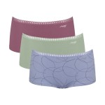 3-Pack Sloggi GO Crush Hipster Shorts