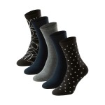 5-Pakkaus Schiesser Stay Fresh Women Bluebird Sock