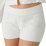 PJ Salvage Sweatheart Pointelle Short