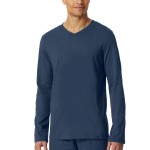 Schiesser Mix and Relax V-neck Long Sleeve 