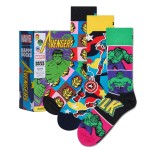 3-stuks verpakking Happy Socks Marvel Avengers Gift Set