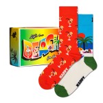 2-er-Pack Happy Socks Beach Life Gift Set