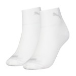 2-Pakning Puma Women Quarter Socks