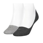 2-Pakning Calvin Klein Women Low Cut Footie Socks