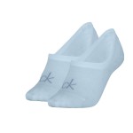 2-Pakkaus Calvin Klein Women Invisible Footie Socks