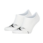 2-er-Pack Calvin Klein Monogram High Cut Footie Socks