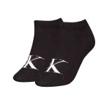 2-Pakkaus Calvin Klein Women Monogram Sneaker Socks