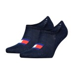 2-Pack Tommy Uni TJ Flag Footie Socks