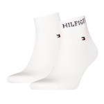 2-Pakkaus Tommy Hilfiger Men Tab Quarter Socks