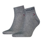 2-Pak Tommy Hilfiger Men Tab Quarter Socks
