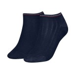 2-Pakkaus Tommy Hilfiger Women Shine Sneaker Socks