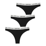 3-Pack Björn Borg Logo Thong