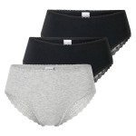 3-Pakning Schiesser Modern Brazillian Slips