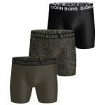 3-Pakkaus Björn Borg Sports Microfiber Boxers