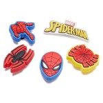 5-Pakkaus Crocs Jibbitz Spider-Man