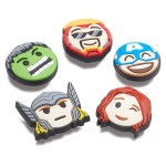 5-Pakkaus Crocs Jibbitz Avengers Emojis