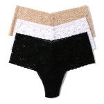 3-Pak Hanky Panky Retro Lace Thong 