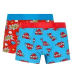 2-Pakning Happy Socks Super Dad Boxershorts